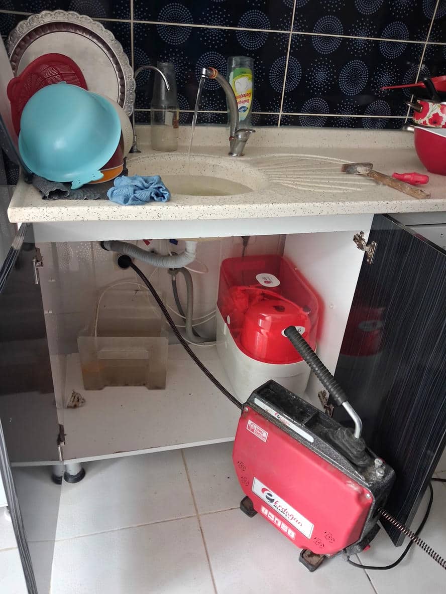 Lavabo Tıkanıklık Açma